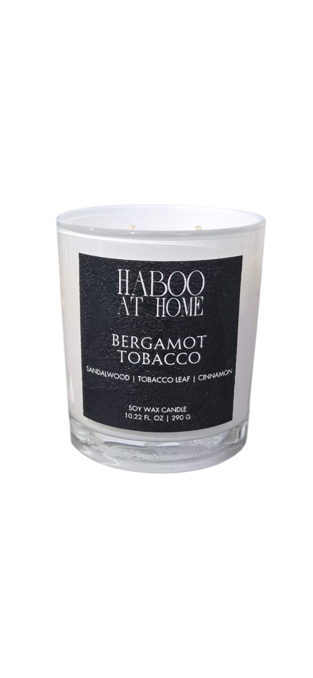 Bergamot Tobacco Soy Wax Candle