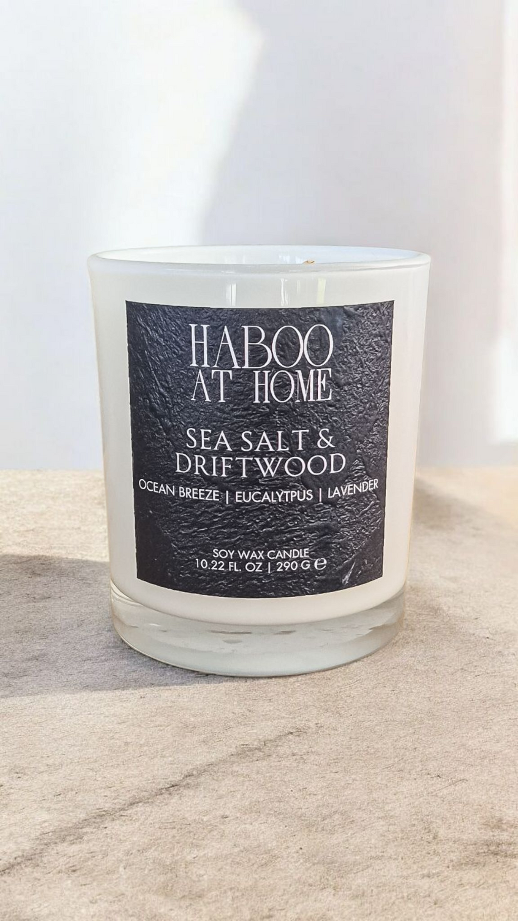 Sea Salt and Driftwood Candle