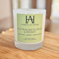 Australian Florals and Honey Candle