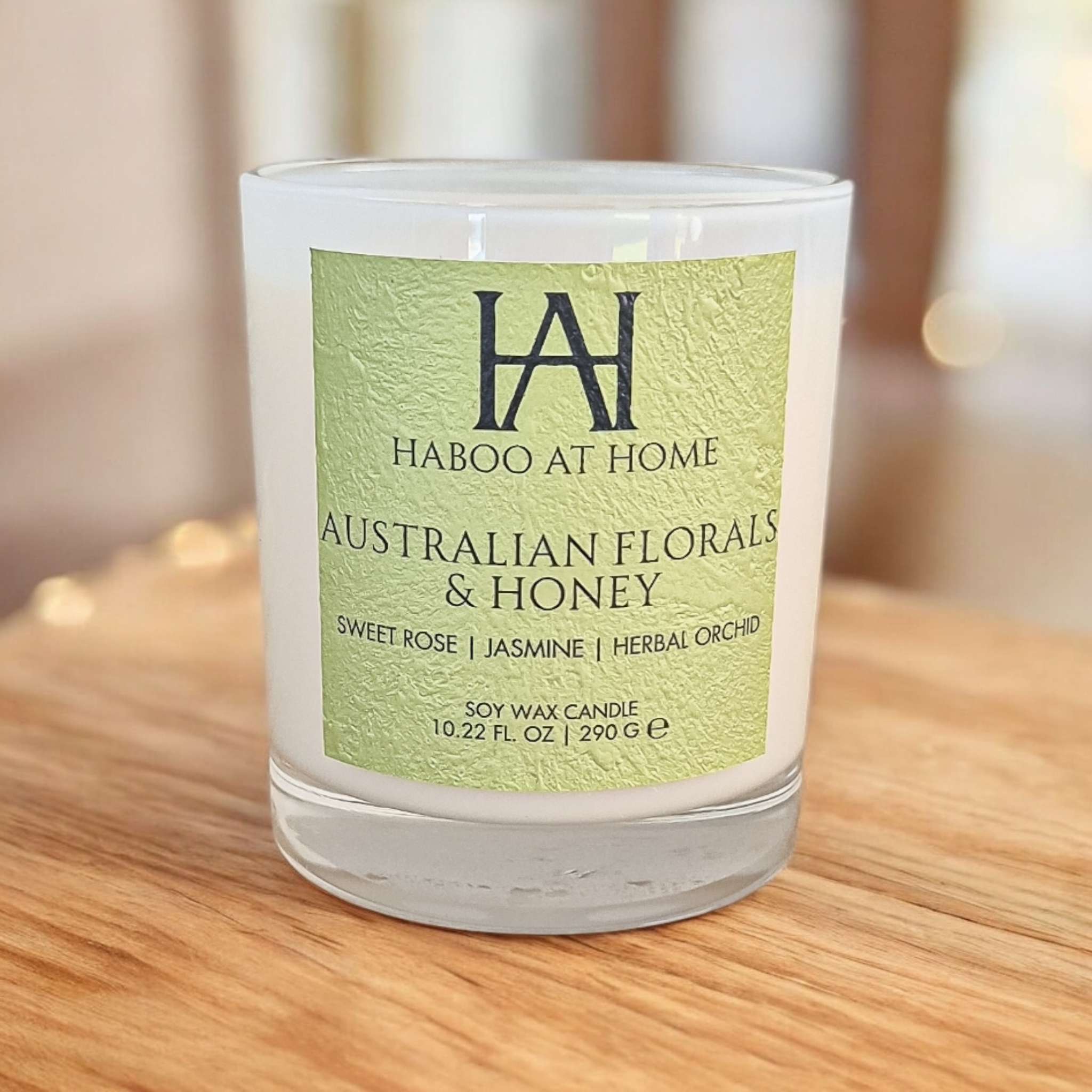 Australian Florals and Honey Candle